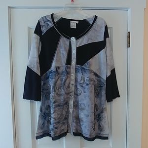 Parsley & Sage Tunic sz L